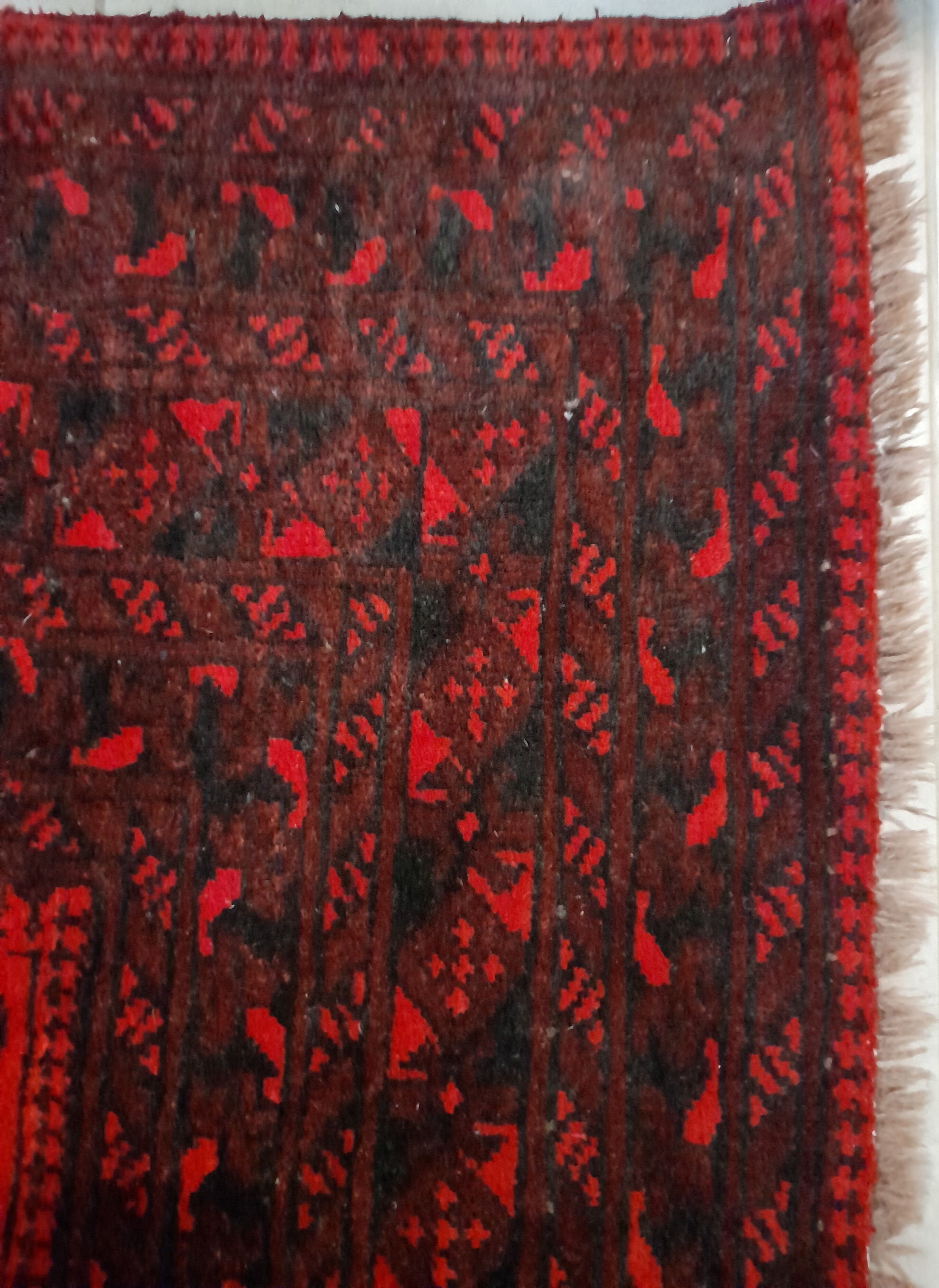 Tapis Bokhara noué main 197x262cm