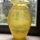 Vase en verre soufflé vintage