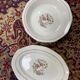 Lot de 2 plats de service Digoin & Sarreguemines Nanteuil