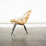 Rattan  armchair