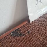 Vintage rattan chest of drawers circa 1960s