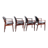 The Arne Vodder Model 62A Chairs by Sibast, Denmark, 1960s