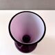 Friedrich Glass Vases, Pop Art Glass Vase, purple, Midmodern 60s, Home Decor