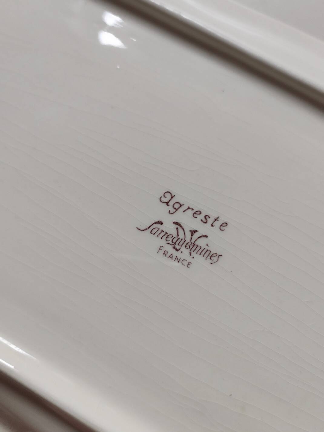 Sarreguemines Agreste cake dish