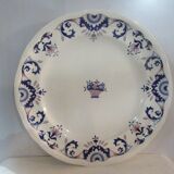 Pie dish or large round dish lonchamps rouen model
