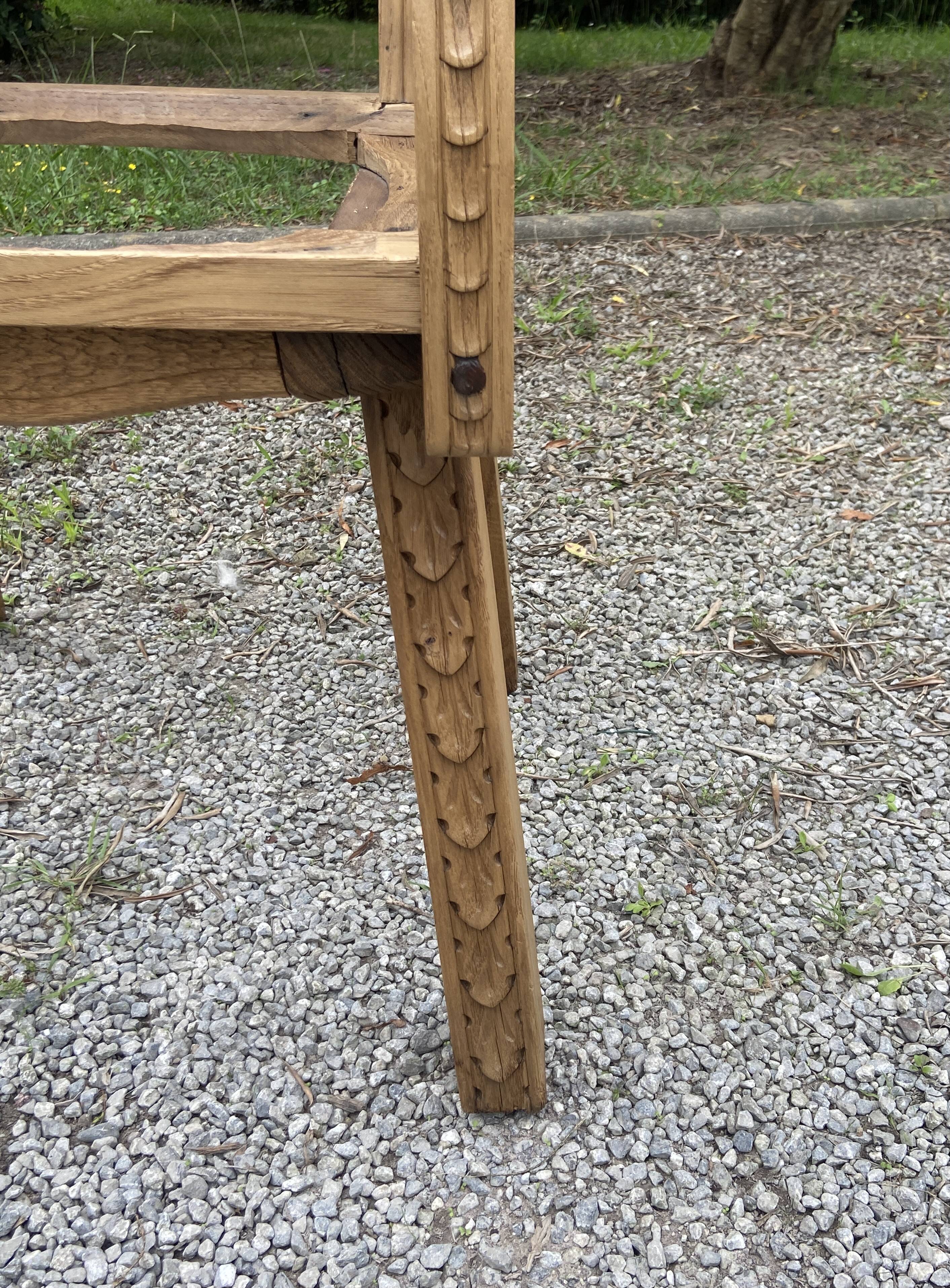 Pair of Breton armchairs