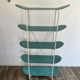 Shelf "skateboard" on wheels 70s /80s