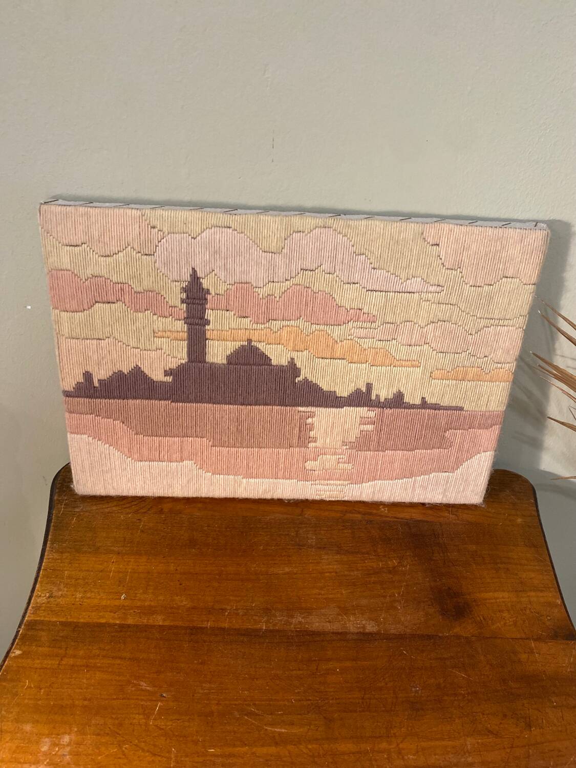 Tapisserie vintage en laine