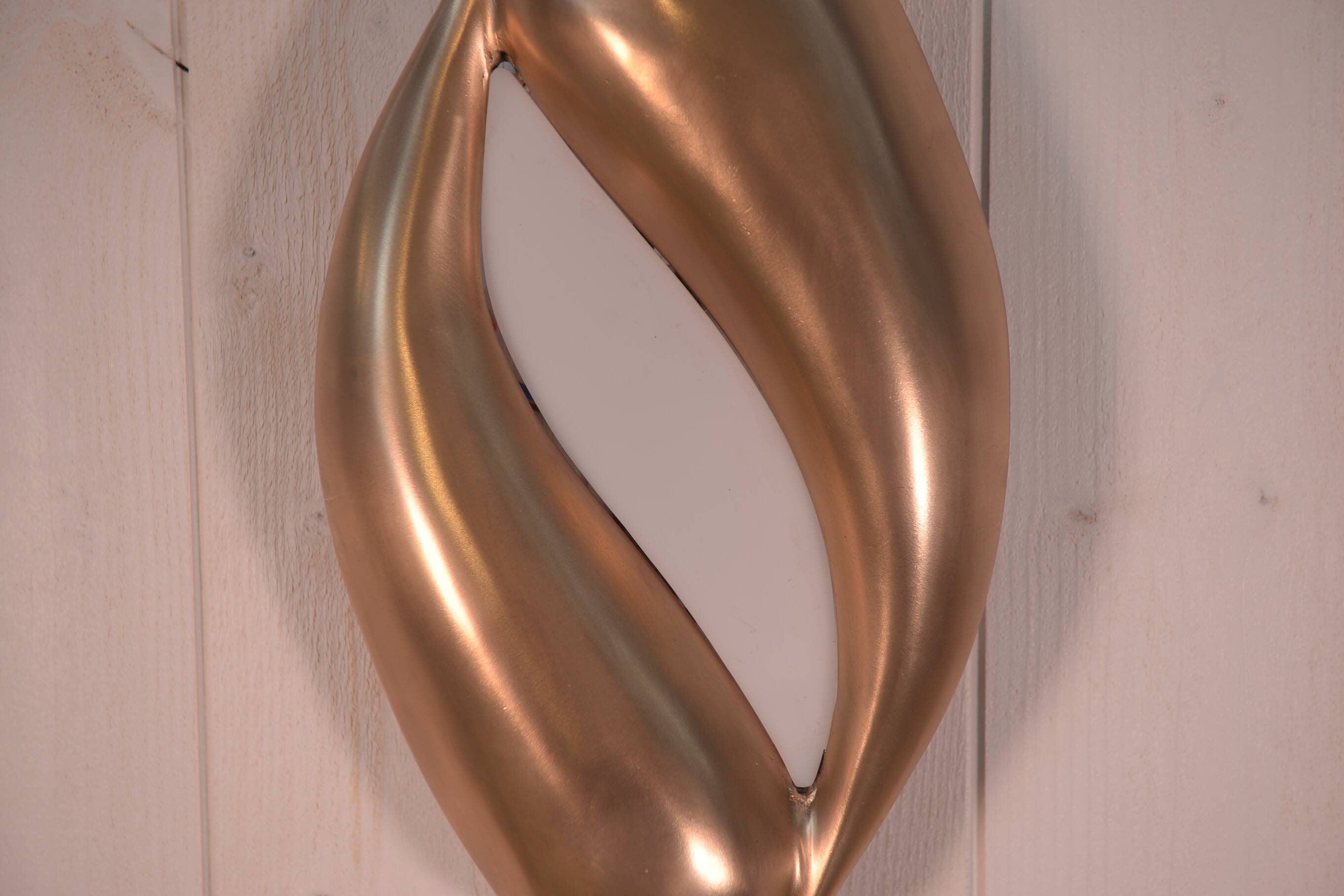 1960s design bronze wall light