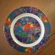 6 SO FRENCH designer plates, Galion decor