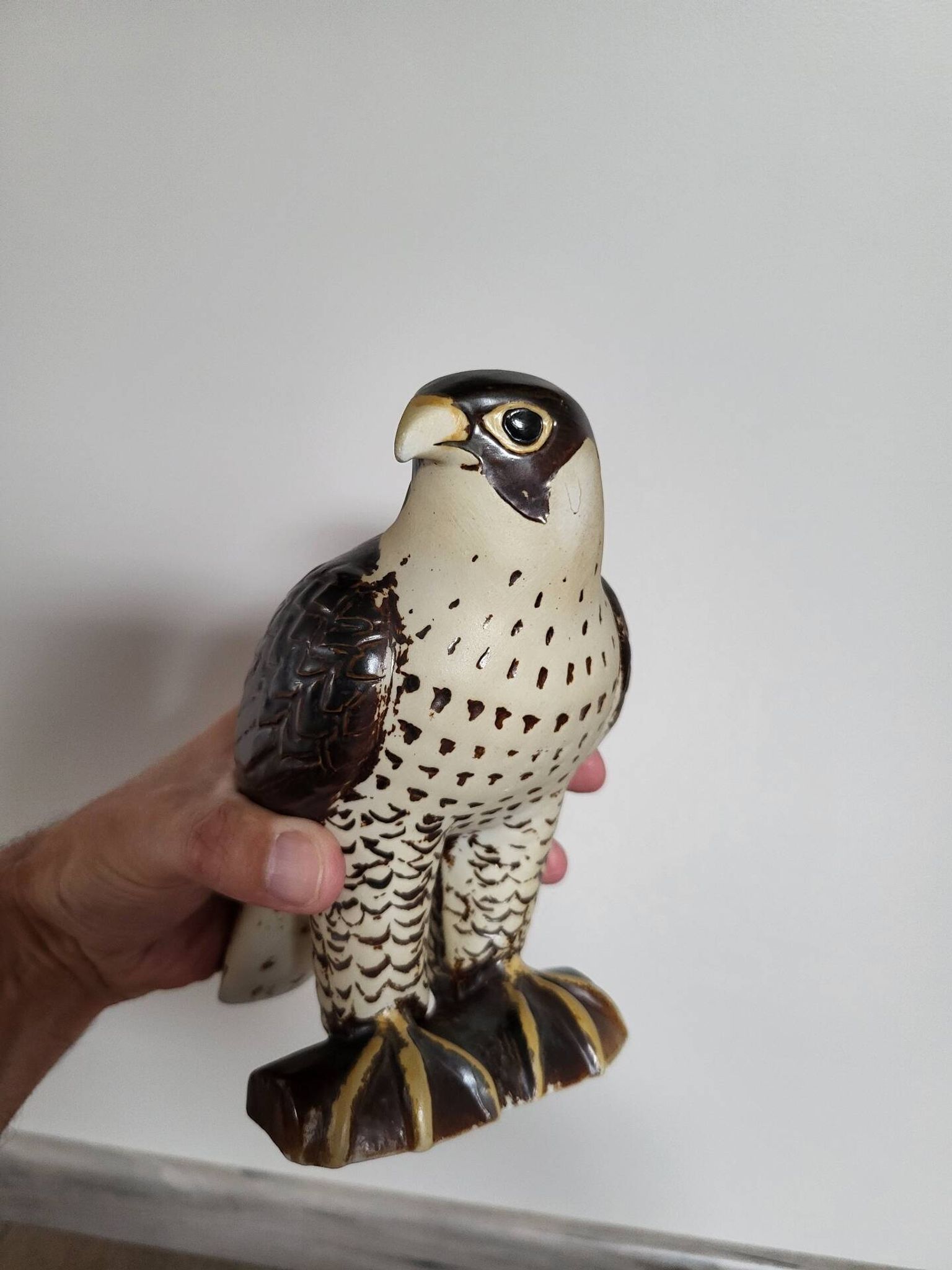 Ceramic Peregrine Falcon Lisa Larson Gustavsberg Studio Limited Edition