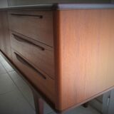 Scandinavian design enfilade in vintage teak