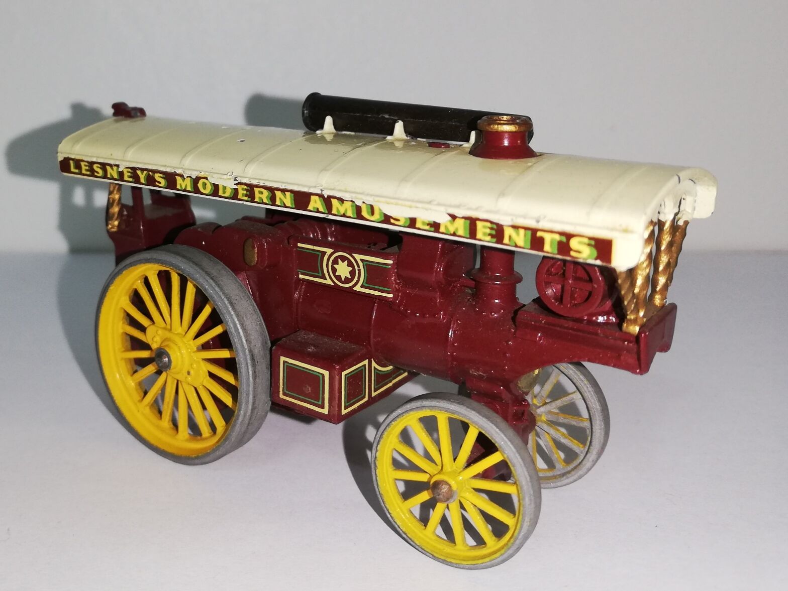 Tracteur à vapeur Matchbox Fowler Big Lion