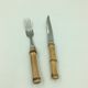 Set of 6 duo of cutlery knives and forks