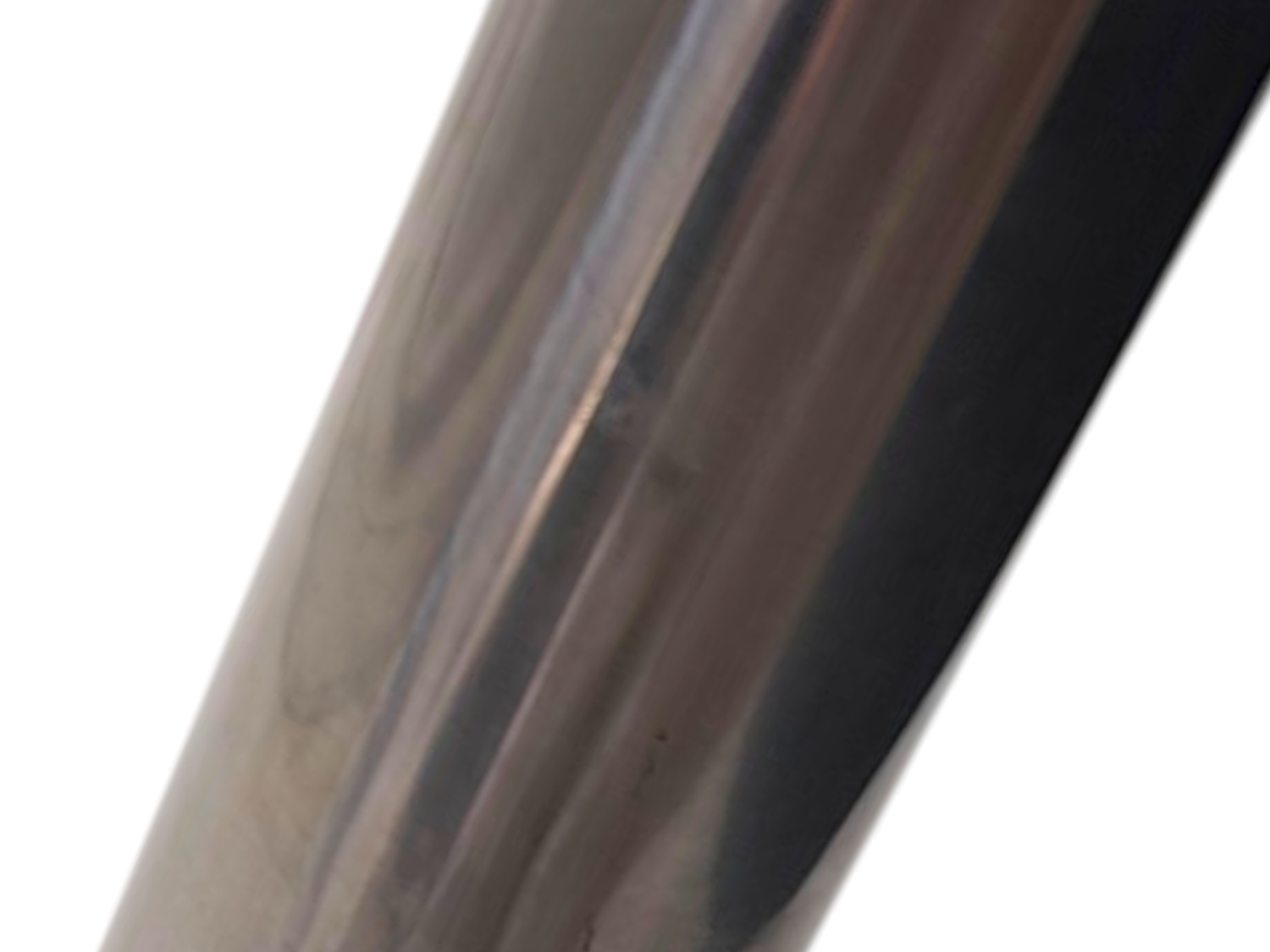 1970s simar stainless steel table lamp - industrial modernist design