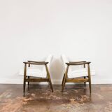 Pair of GFM 87 Armchairs Juliusz Kędziorek for Gościcińskie Furniture Fabryki, 1960s