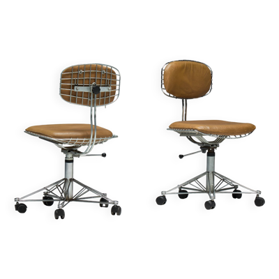 Chaise de bureau Beaubourg par Michel Cadestin et Georges Laurent, France, années 1970.
