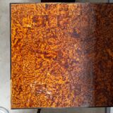 Marquetry side table