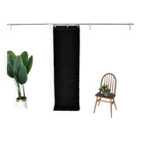 2x8 Dark Brown Vintage Runner Rug 67x240Cm SK 242085