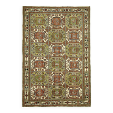 Turkish Wool Vintage Kayseri Rug 202 cm x 295 cm