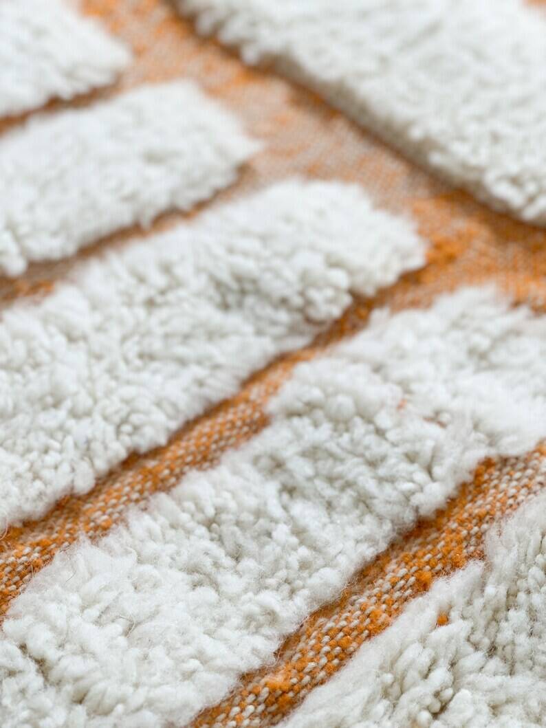 Handmade Moroccan Beni Ourain rug, 150/250cm