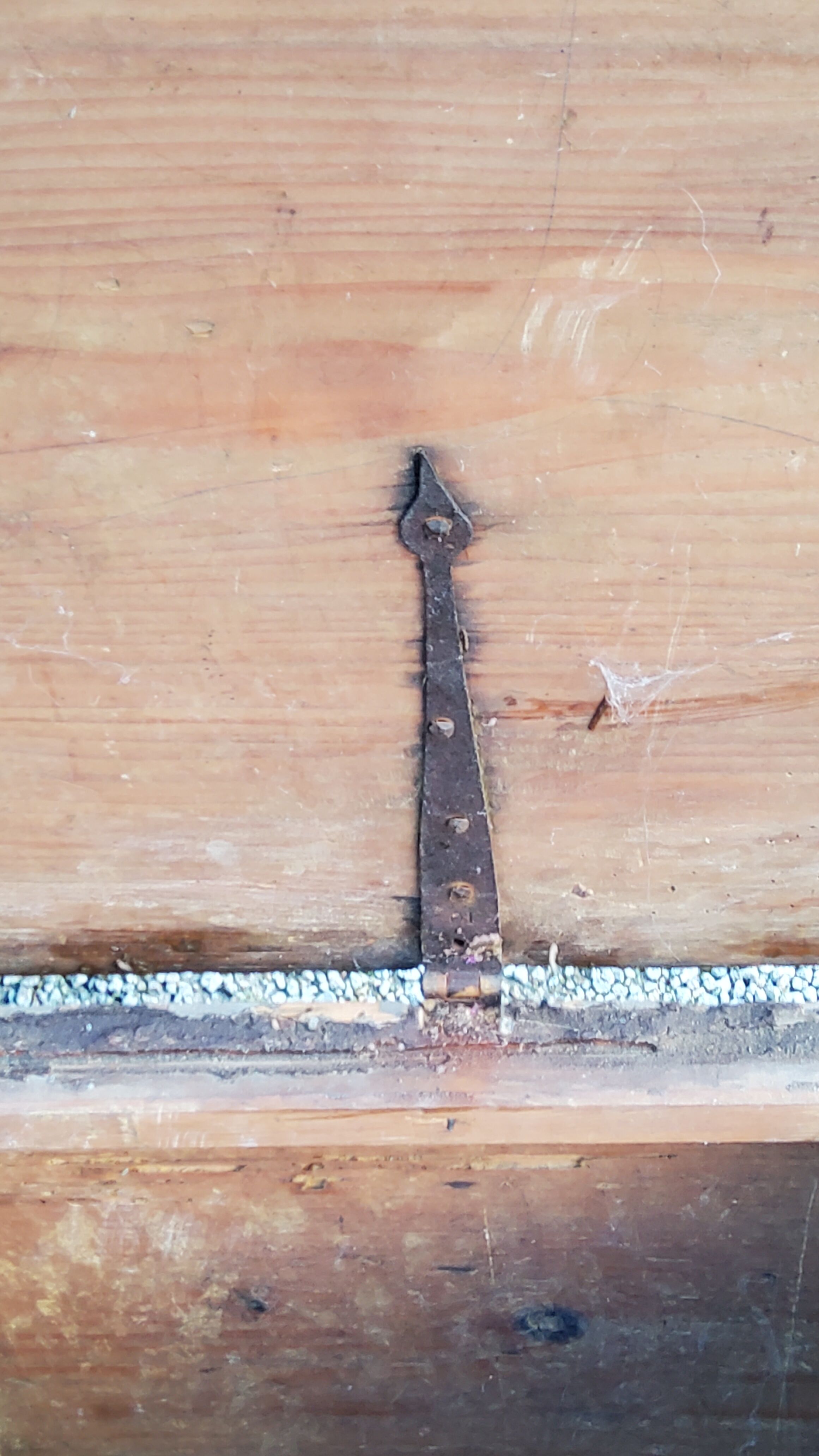 Alsatian polychrome wedding chest eighteenth -nineteenth century