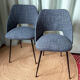 Paire de chaise gondole vintage 
