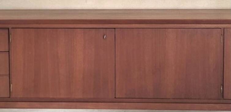 Vintage Scandinavian teak sideboard