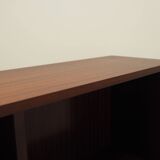 Bibliothèque en acajou, design danois, années 1970, fabriquée par Omann Jun