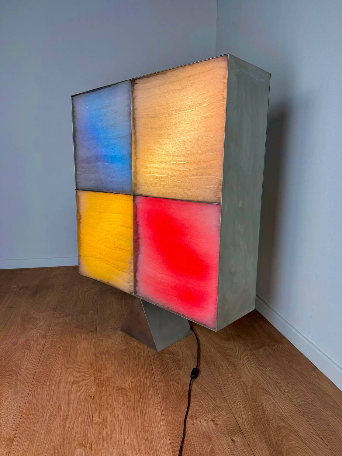 Lampadaire signé Jean-Claude Capmarty – France, années 2000