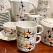 Berry porcelain tea/coffee service from the 70s