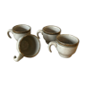 Set de 4 tasses en grès de l’arnon