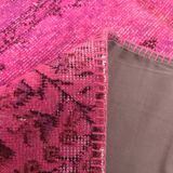 5x8 Pink Vintage Patchwork Rug 242x164Cm