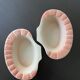 Lot de 2 ramequins Charles Amand rose orangé