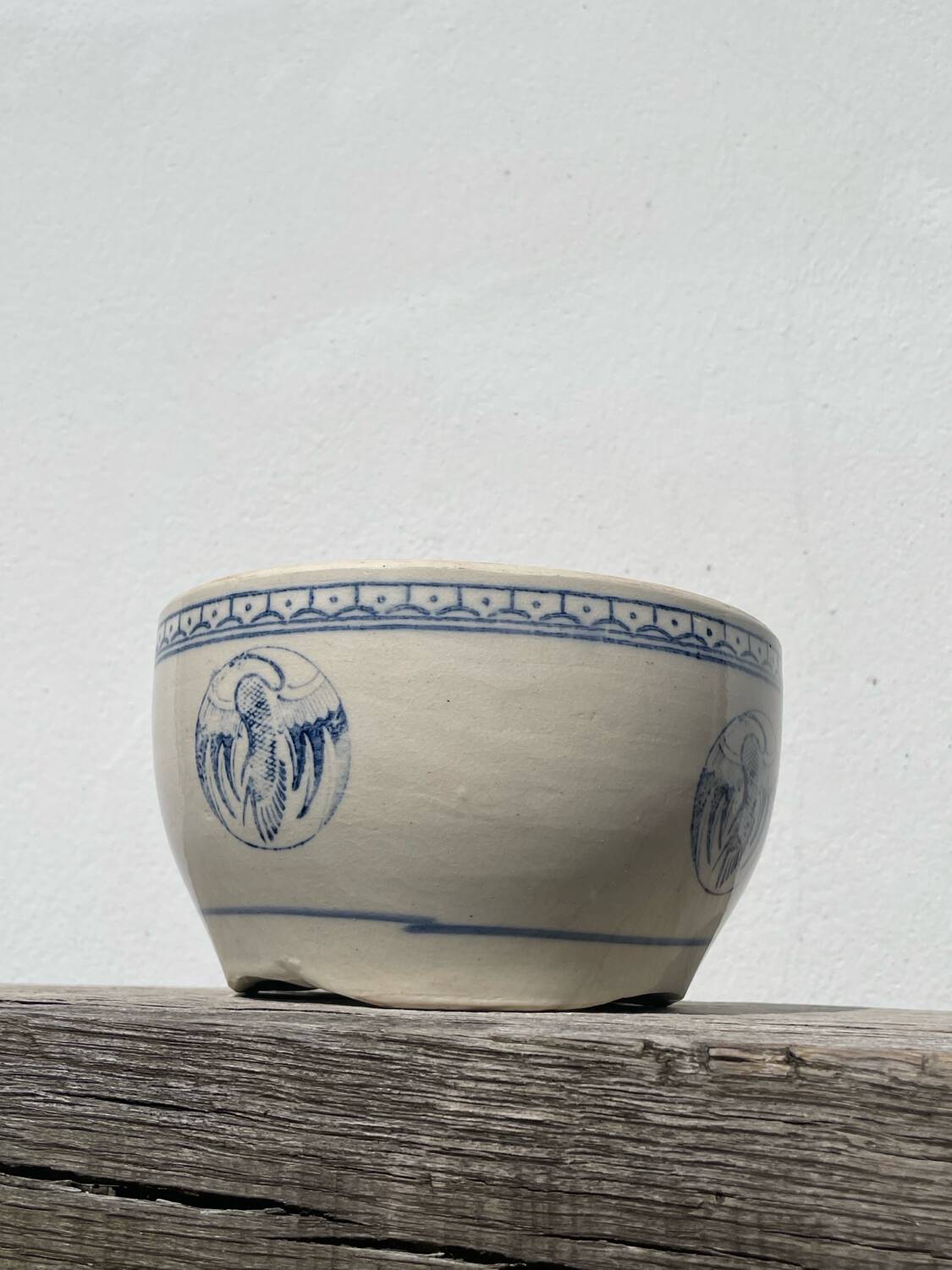 Ceramic salad bowl, Singapore 1970