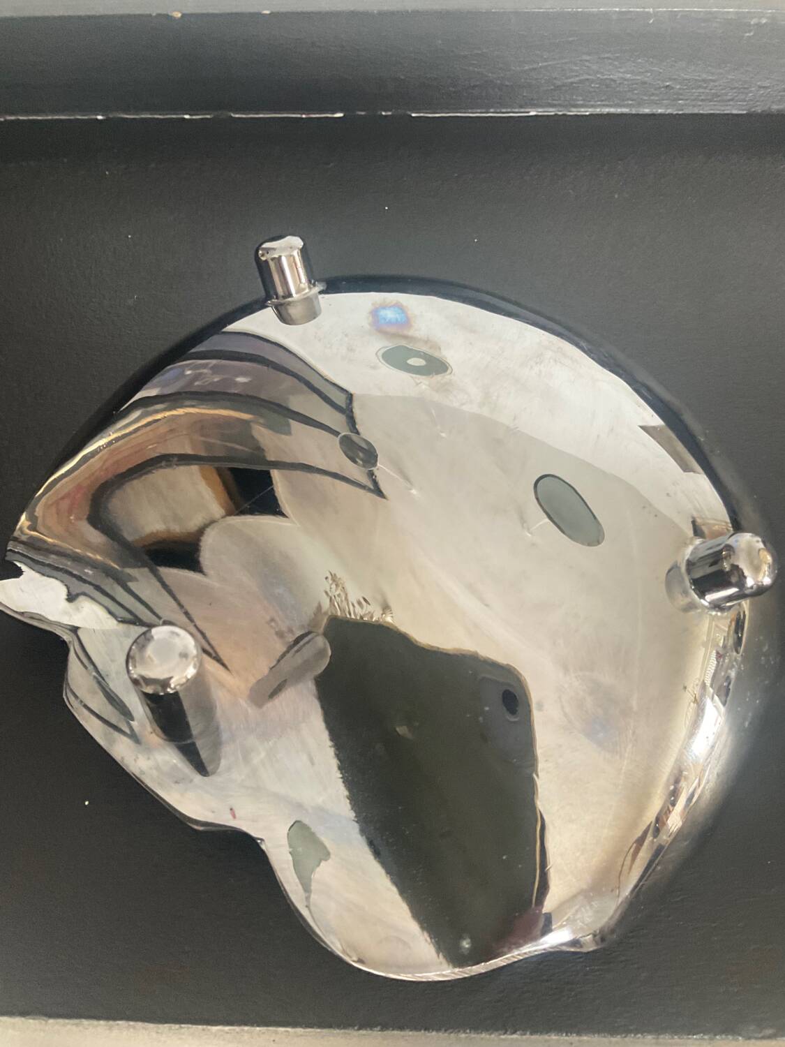 Vintage metal shell pocket