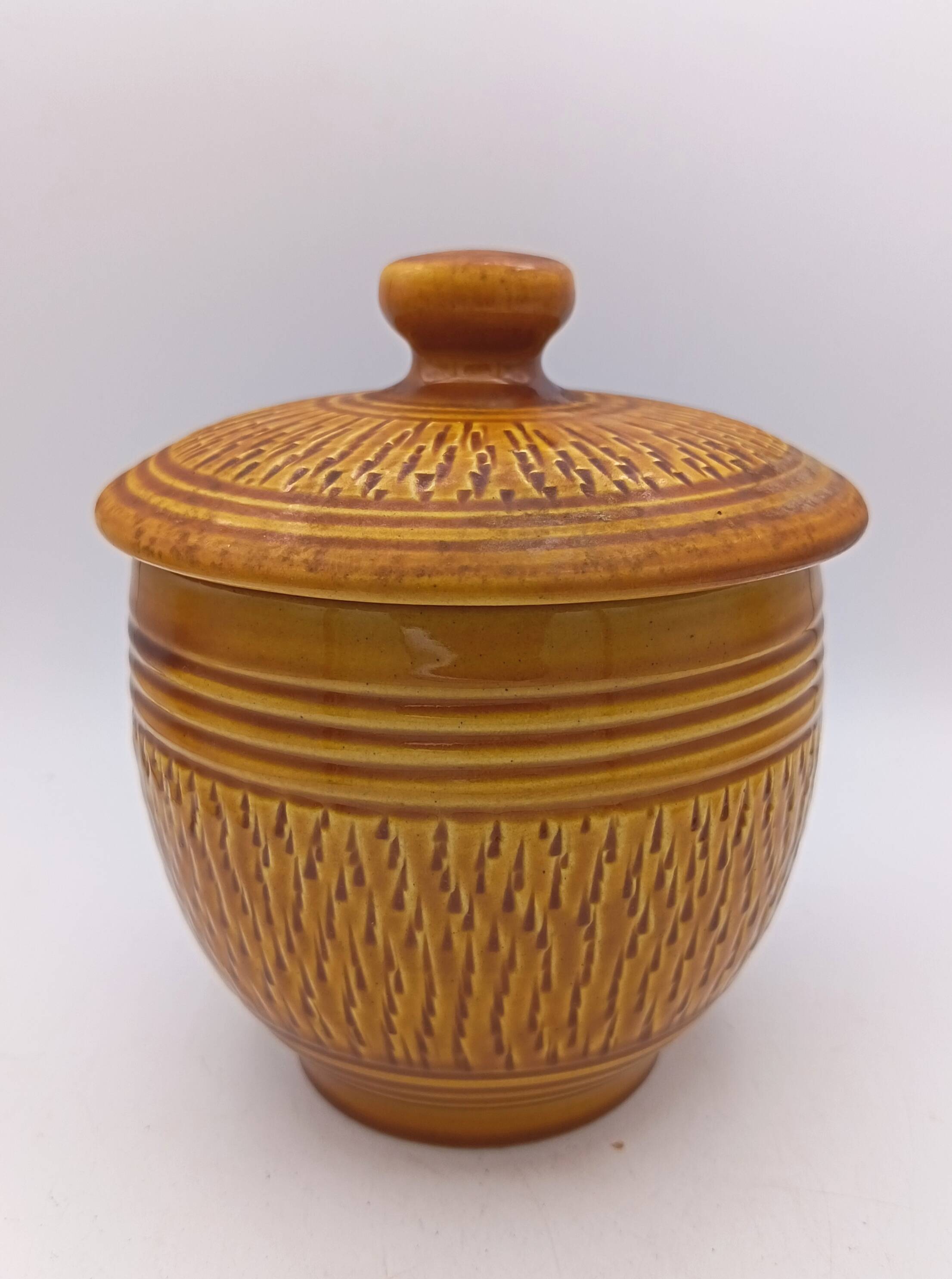 Ceramic box 1940 - Jean Maubrou - Puisaye