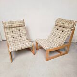 Pair of lounge chairs