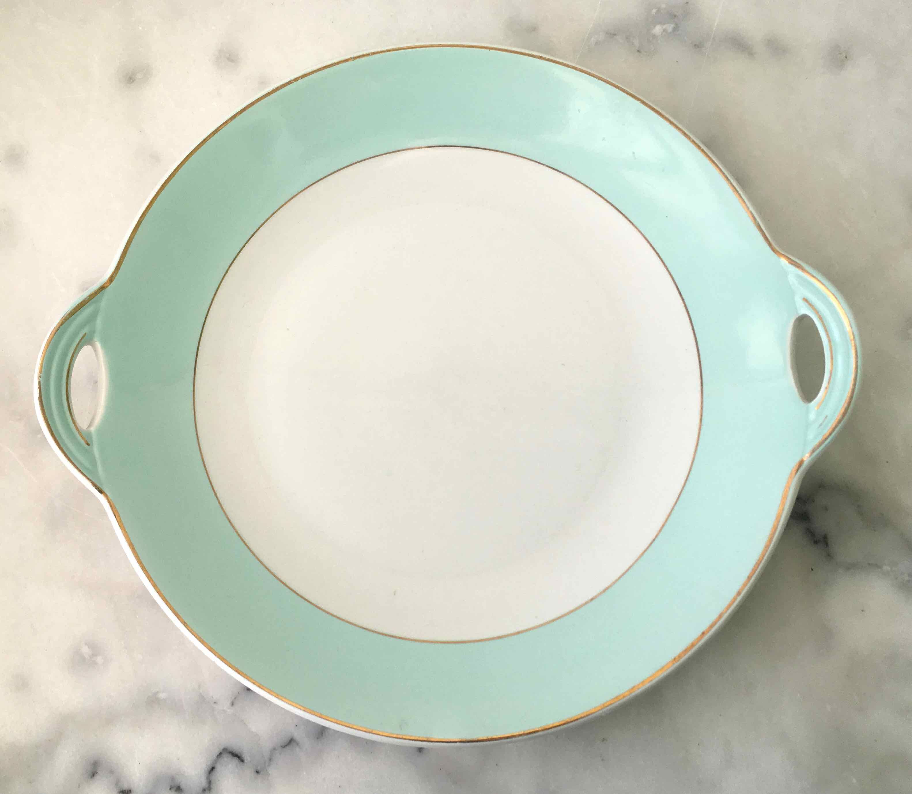 Service plates Lunéville 37 pieces for 10 people