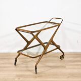 Design rolling dessert trolley Cesare Lacca – Made in Italy, 1950s