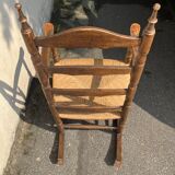 Wooden rocking chair