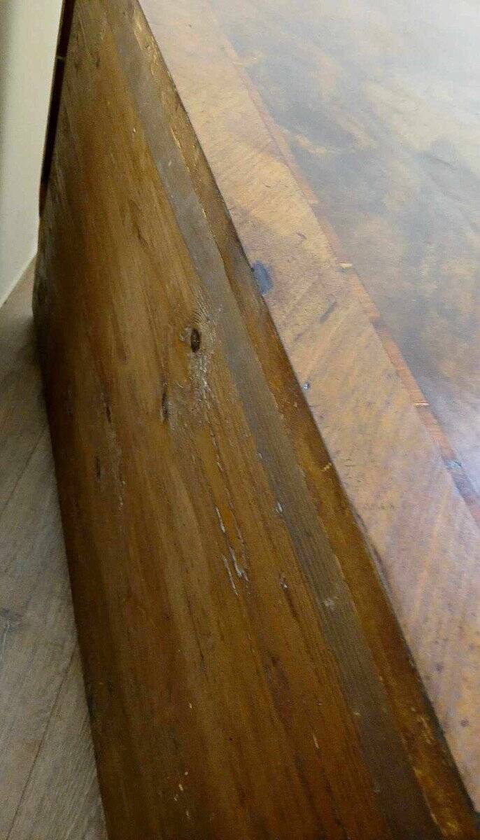 Commode Arbalette En Marqueterie époque XVIIIeme