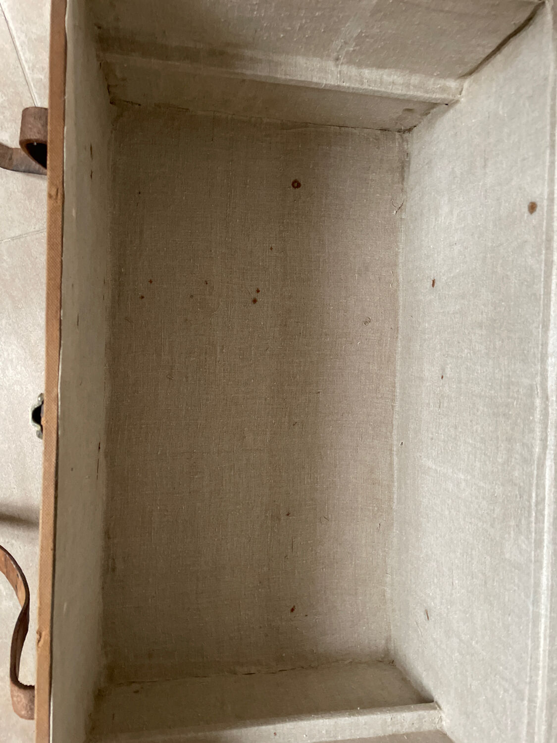 Travel trunk late nineteenth century