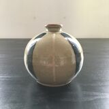 Grey and blue sandstone ball vase