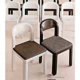 4 chaises par Massoni & Pelizza pour Guzzini, Italie, années 1970