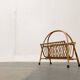 Mid-century bamboo magazine rack, 1960s