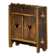 Romanian folk art cabinet, circa 1950
