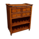 Armoire à vin anglaise classique