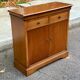 20th century solid oak satin wood sideboard