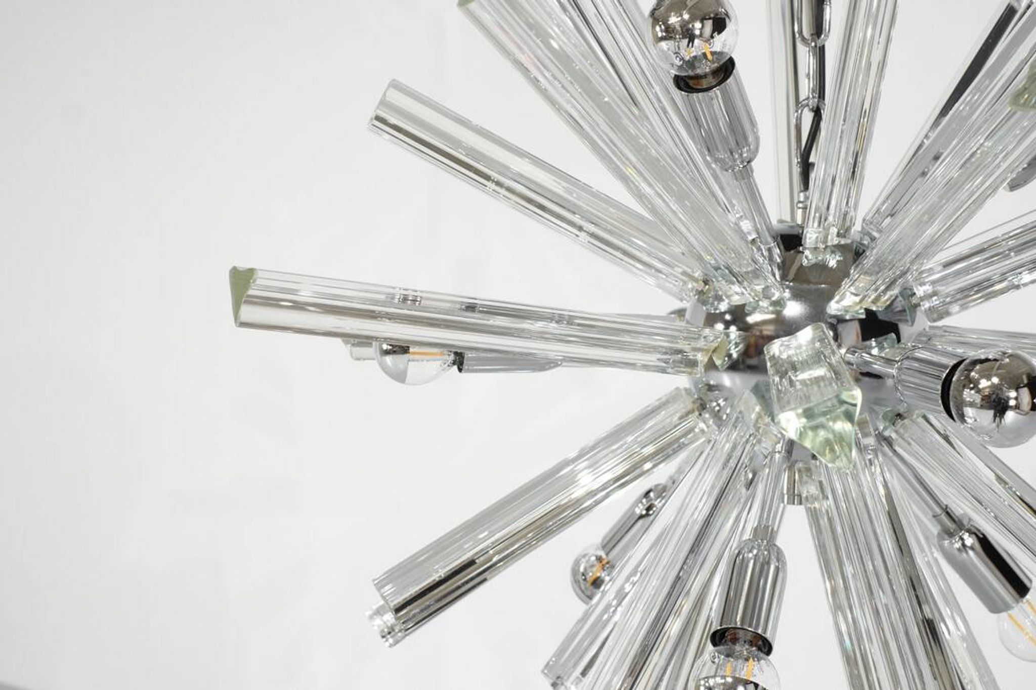 Murano glass Sputnik pendant light, Italy.